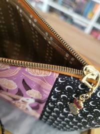 Image 3 of Mystic Rabbit Structured zipper pouch