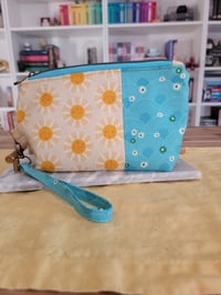 Image 1 of Sunshine Days - structured zipper bag
