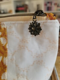 Image 2 of Golden Hour structured zipper pouch 