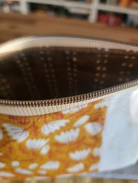 Image 3 of Golden Hour structured zipper pouch 