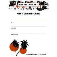 Image 1 of Robin Clare Art Gift Certificates