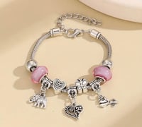 Image 5 of Pandora Rhinestone Charm Bracelet 