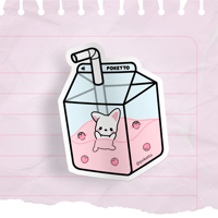 Image 1 of Poki Strawberry Milk