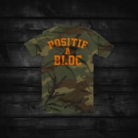 Image 2 of T-SHIRT POSITIF A BLOC CAMOUFLAGE