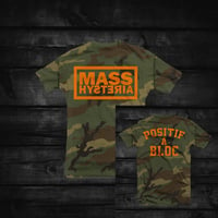 Image 1 of T-SHIRT POSITIF A BLOC CAMOUFLAGE