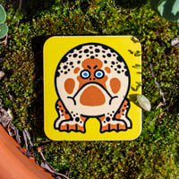 Image 1 of Angry frog - Glossy sticker