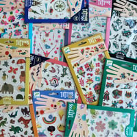 Image 6 of Djeco temporary tattoo large pack