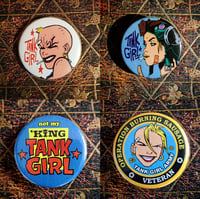Image 1 of Popular Tank Girl 38mm Badges
