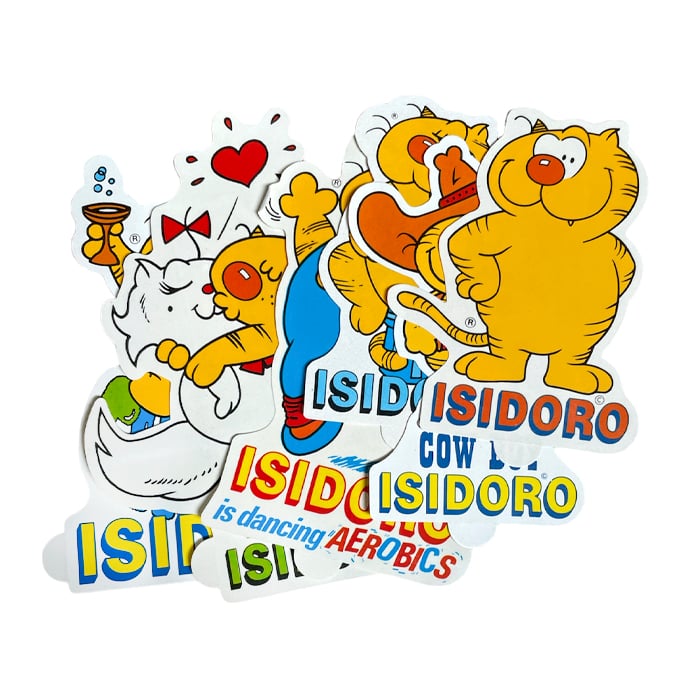 90's Heathcliff (isidoro in Spain) sticker pack