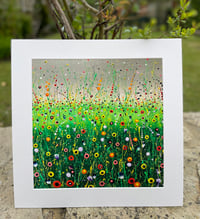 Image 2 of 'POLLINATION" LIMITED EDITION SQUARE PRINT