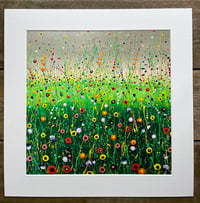 Image 5 of 'POLLINATION" LIMITED EDITION SQUARE PRINT