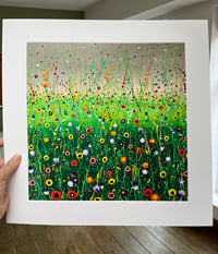 Image 4 of 'POLLINATION" LIMITED EDITION SQUARE PRINT