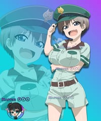 Uzaki Green Officer Kisscut