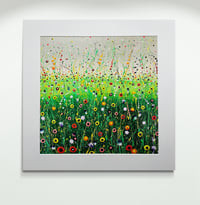 Image 3 of 'POLLINATION" LIMITED EDITION SQUARE PRINT