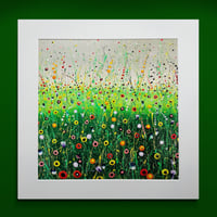 Image 1 of 'POLLINATION" LIMITED EDITION SQUARE PRINT