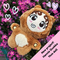 Image 1 of Hannie Quokka 11cm doll