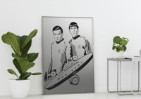 Image 4 of Star Trek Artwork On Metal