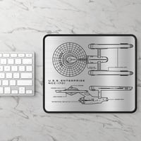 Image 3 of Star Trek, USS Enterprise Mouse Pad, 