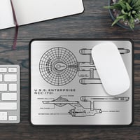 Image 1 of Star Trek, USS Enterprise Mouse Pad, 