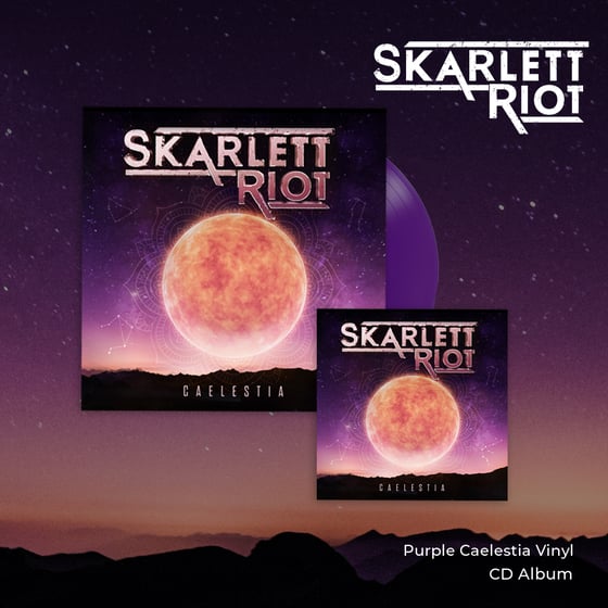 Image of Pre-order: Skarlett Riot - Caelestia (Limited Purple Vinyl + CD)