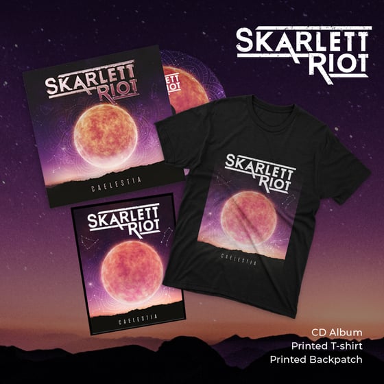 Image of Skarlett Riot - Caelestia (CD Bundle)