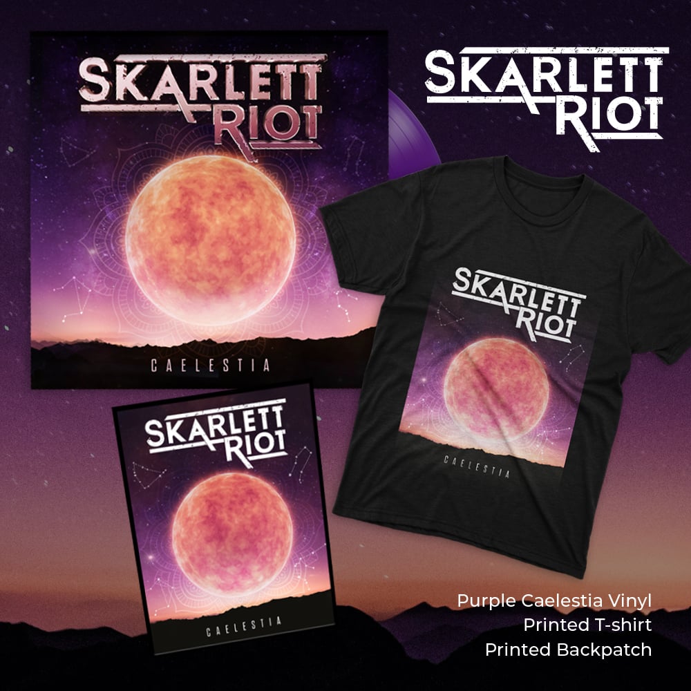 Image of Skarlett Riot - Caelestia (Purple Vinyl Bundle).