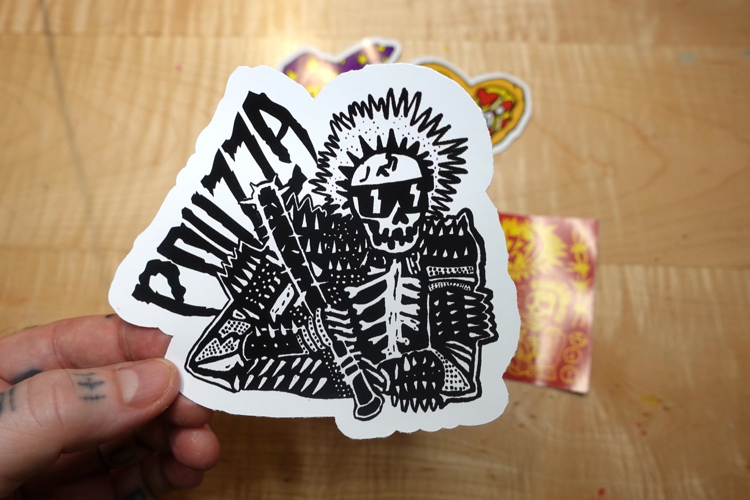 Image of Pouzza 12 stickers / autocollants