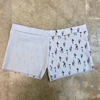 Image 1 of SPLICED HEATHER SHORTS