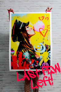 Image 1 of "BUBBLEGUM Street Art Style" Extremely Limited Giclee Print