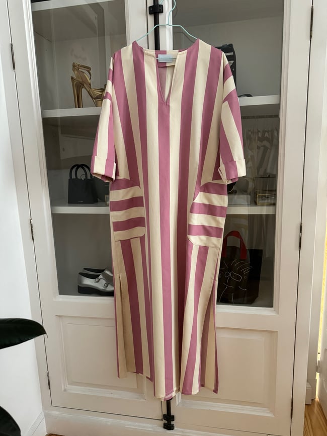 THE PARKER IN PINK STRIPES 