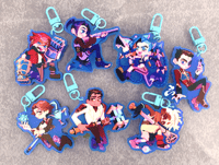 Image 3 of Arcane Blue Acrylic Charms