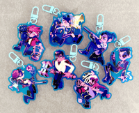 Image 4 of Arcane Blue Acrylic Charms