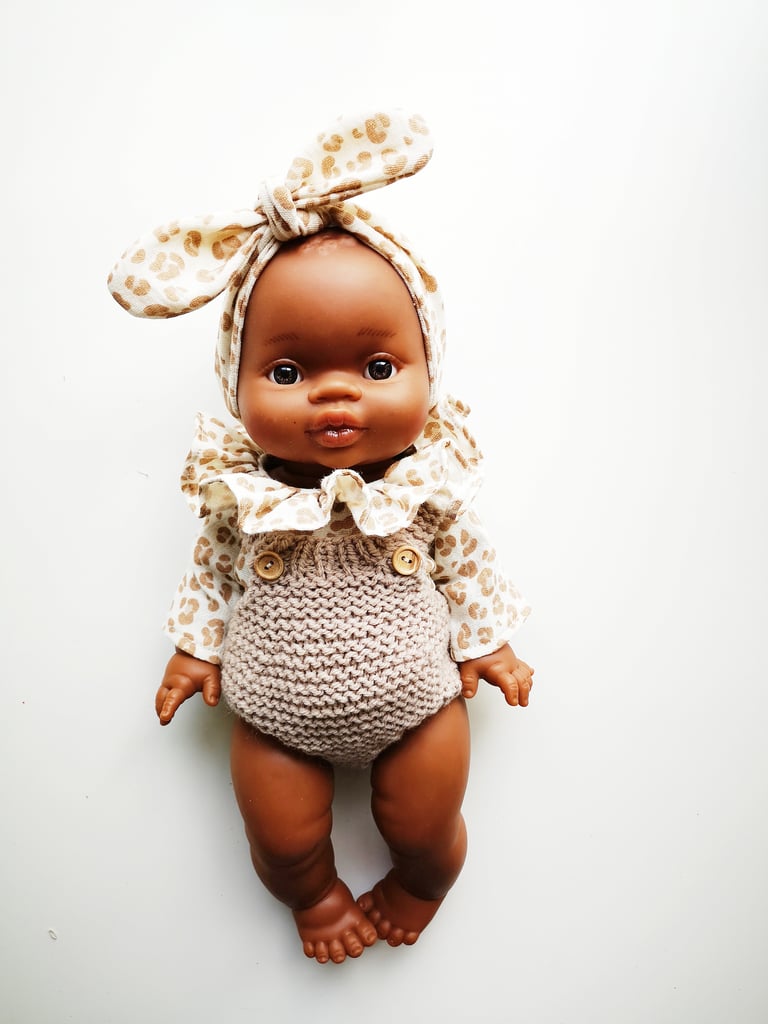 Tenue barboteuse beige