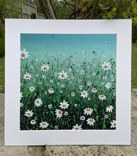 Image 4 of 'DAISY' LIMITED EDITION SQUARE PRINT