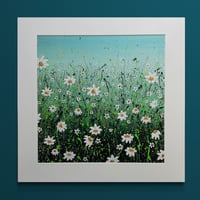 Image 5 of 'DAISY' LIMITED EDITION SQUARE PRINT
