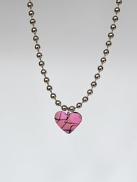 Pink Fishnet Necklace