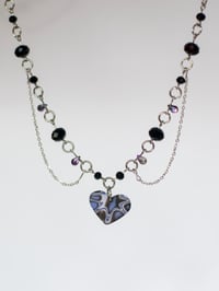 Image 1 of Splat Heart Rave Fairy Necklace