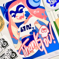 Thank You Splatoon Mini Print