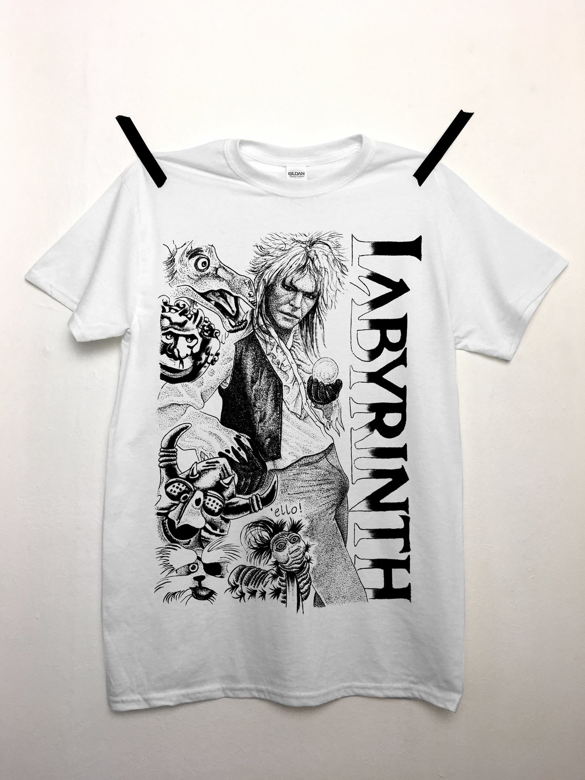 トップス Labyrins Dont Cry Horse Tshirt White トップス Labyrins Dont Cry Horse Tshirt White Labyrins Dont