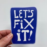 Image 2 of FIX IT Sticker