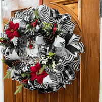 Image 3 of Ice Skates Winter Wreath