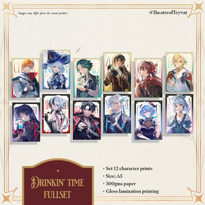 Drinkin' Time A5 Print Set