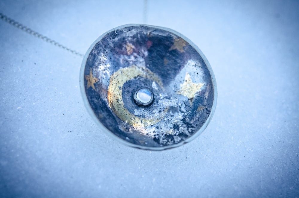 Image of Bowl of moonlight pendant