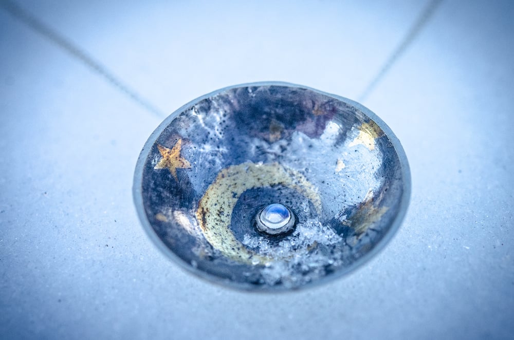 Image of Bowl of moonlight pendant