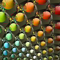 Spot Colors Silk Scarf