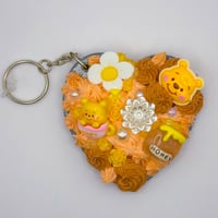 Image 4 of Pocket Mirror Pooh Bear Keychains