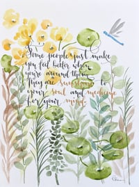 Image 3 of Sunshine for the soul and medicine for the mind. Original artwork