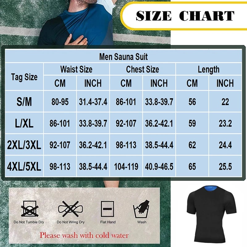 Sweat Sauna T-shirt Trainer Abdomen Fat Burner Slimming Workout Body Compression Short Sleeve
