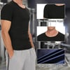 Sweat Sauna T-shirt Trainer Abdomen Fat Burner Slimming Workout Body Compression Short Sleeve