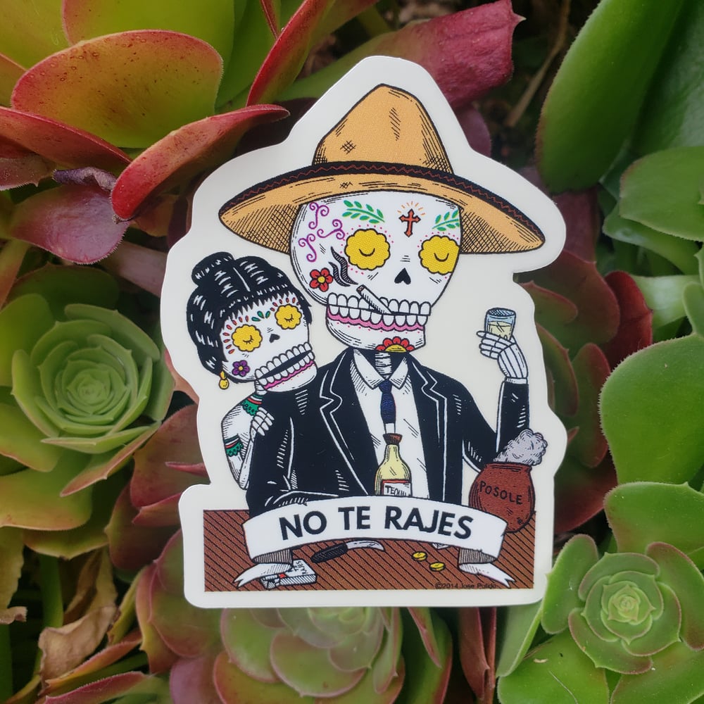 Jalisco Calavera Vinyl Sticker